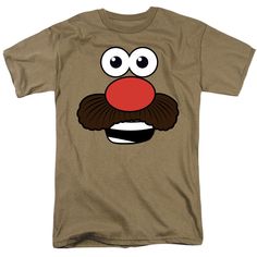 An officially licensed Mr Potato Head adult shirt. *Unisex Tee, Long Sleeve, Premium Tee, Tall Tee, Ringer Tee, Tank Top, Slim Fit, and V-Neck Tees are made from a comfortable 100% cotton. *Sweatshirts, Hoodies, and Heathered Tees are made from a comfortable Cotton/Polyester blend. This is the perfect shirt for any fan of the popular toy. ~Tag us and post a picture of you wearing this shirt on Instagram and receive a $5 discount on your next order~ @Buycoolshirts Returns/Exchange Form: If you su Safari Green, Mr Potato, Mr Potato Head, Safari Shirt, Potato Heads, Potato Head, Popular Toys, Printed Clothing, Head Shop