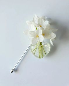 White Milk Syringa Clay Flowers Brooch Pin Flowers White - Etsy Brooch Boutonniere, Floral Minimalist, Awesome Gifts, Etsy Christmas, Flowers White, Handmade Ideas, Clay Flowers, Etsy Products, Etsy Art