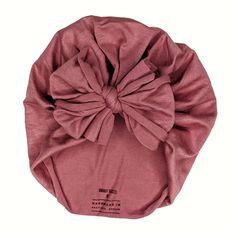 Nella – Bunny Knots Pink One Size Fits Most Headwrap Headband, Pink Headwrap With Headband, Crazy Mother, Baby Due, Chemo Caps, Baby Bundles, Baby Cap, Innovative Fashion, Mauve Color