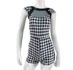 houndstooth_romper Waist Trainer Corset, Short Playsuit, Makeup Stain, How To Stretch Boots, Playsuit Romper, Look Stylish, 1 Pound, Last One, Playsuit