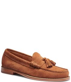 G.H. Bass Men's Lennox Tassel Weejun Loafers | Dillard's Classic Slip-on Moccasins With Tassels, Classic Tassel Moccasins With Round Toe, Bass Shoes, Heel Tap, American Spirit, American Heroes, Gianni Bini, New Perspective, G H