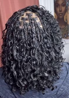 Short Bohemian Knotless Braids, Cabello Afro Natural, Heatless Hair Curlers, Bob Cut Wigs, Cute Box Braids Hairstyles, Heatless Hairstyles