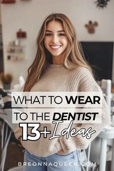 Unsure about what to wear to your next dental visit? This article showcases 13 practical and easy-to-replicate outfit ideas suitable for dental appointments. Readers will find a variety of options that prioritize comfort while maintaining a put-together look, ensuring they feel confident and relaxed during their dental check-up. #DentistAppointmentOutfits #DentalVisitAttire #ComfortableOutfits Going To The Dentist Outfit, Dentist Appointment Outfit, Dentist Outfit, Going To The Dentist, Dental Check Up, Dentist Visit, Dentist Appointment, Comfy Jumpsuits, Practice Outfits