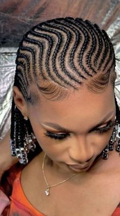 Cornrows Natural Hair, Cornrows Braids For Black Women, Natural Hair Stylists, Braided Hairdo, Feed In Braids Hairstyles, African Hair Braiding Styles, Braided Cornrow Hairstyles, Cute Box Braids Hairstyles, Quick Braided Hairstyles