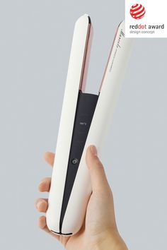 The wireless Cordless Hair Straightener is designed in such a way that even users with small hands can comfortably hold it with little fatigue. . . . . . . #RedDotAward #DesignConcept #RedDotWinner #wellness #beauty #designedby #MangoslabCo #YisengDesignLab Strainer Hair Diffuser, Dyson Advertising, Handheld Product Design, Hairdryer Design, Hair Dryer Product Design, Cordless Hair Straightener, Best Hair Straightener, Beauty Equipment