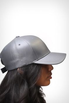 Not your everyday cap for not your everyday kinda person. These vegan caps are fabulous and flirty to bring the final touch on exactly what you need for a fly casual look or topping off that high-fashionably chic look on those nights you go out and hit the town. vegan leather cap Material: 100% Faux Leather Care: Hand Wash Only MEASUREMENTS. Fitting: Velcroback Head Diameter: Adjustable Brim Style: Curved High Society, Final Touch, Leather Cap, Leather Care, Look On, Go Out, Bra Sizes, Chic Style, Casual Looks