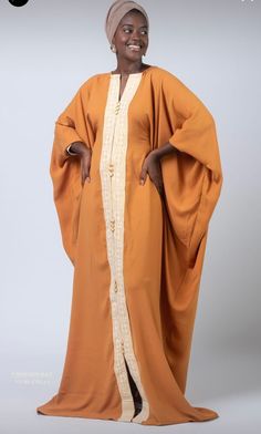 Beautiful Kaftan Elegant Brown Thobe For Eid, Elegant Long Brown Abaya, Elegant Cape-shaped Kaftan, Elegant Brown Long Sleeve Thobe, Elegant Thobe For Eid And Beach, Elegant Brown Long Sleeve Kaftan, Elegant Long Sleeve Brown Kaftan, Long Brown Abaya, Elegant Long Thobe For Beach