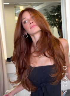 Ginger Brown Hair, Dark Ginger Hair, Long Auburn Hair, Short Hair Fringe, Brown Hair Inspiration, Amber Hair, Red Blonde Hair, Natural Red Hair, Red Hair Inspo