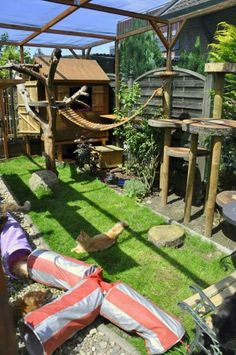 a man laying on the ground in his backyard