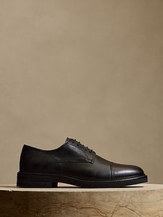 An instant lift to any look, these timeless leather brogues have a subtle, cap-toe construction, beautifully crafted for us in Portugal of exceptional, timeless leather.  Leather uppers.  Waxed laces.  Leather soles.  Made in Portugal.  #574262 Whole Classic Wingtip Lace-up Shoes For Fall, Semi-formal Fall Oxfords With Cap Toe, Fall Derby Cap Toe Oxfords, Fall Cap Toe Derby Oxfords, Elegant Cap Toe Oxfords For Fall, Fall Cap Toe Oxfords, Elegant Leather Shoes For Derby In Fall, Elegant Lace-up Leather Shoes With Leather Footbed, Elegant Semi-formal Lace-up Shoes For Fall