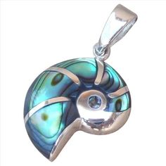 Abalone Paua Shell & 925 Sterling Silver Pendant DTPsilver https://www.amazon.co.uk/dp/B007TVYKQ8/ref=cm_sw_r_pi_dp_x_98oIyb285X3WQ Mixed Metals, Sterling Silver Pendant, Sterling Silver Pendants, Jewelry Inspiration