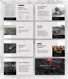 WW1 • World War One Free Presentation Template Battle Of The Somme, Fashion Revolution, Power Point, Powerpoint Design