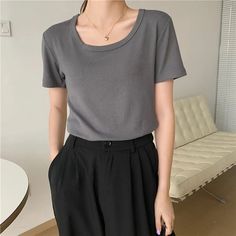 This is perfect for those who are looking for a clothing for a good price. It is fashionable, stylish, and it will look great on anyone who wears it. Do you wanahavit? Size(cm) Shoulder Bust Length Sleeve One Size 42 74-100 45 20 *Tips: (1 cm=0.39 inch, 1 inch=2.54 cm) 1. Please strictly follow the size chart. Do not select the size directly according to your habits.2. The size information may have 1-3cm differences due to manual measurement. Simple T Shirt, Simple Tshirt, Women's T Shirts, Pumpkin Orange, Office Lady, White Short, Office Ladies, White Shorts, Looks Great