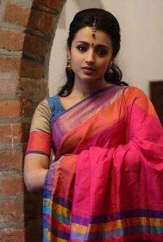 Trisha Krishnan Yennai Arindhaal, Beautiful Saree, Indian Beauty Saree, India Beauty, Desi Beauty, Saree Collection