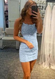 Contact+us:+lisamony@outlook.com Please+left+message+what+color+you+need+when+you+order+it.Besides+the+picture+color,+you+can+also+choose+any+color+you+want. Cute+Sky+Blue+Lace+Short+Homecoming+Dresses Processing+time:+12-21+business+days Shipping+Time:+3-5+business+days "Fabric:Stain ... Short Dance Dresses, Tight Homecoming Dress, Bodycon Dress Homecoming, Homecoming Dresses Short Tight, Dress Display, Short Prom Dresses, Blue Homecoming Dresses, Lace Homecoming Dresses, Short Homecoming Dress