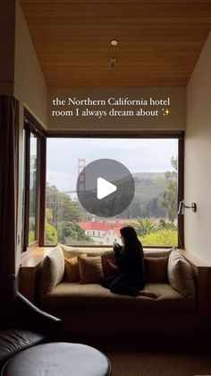 Jessica Wright | California-Based Travel Blogger on Instagram: "When the hotel room is the destination ✨

One of my favorite hotel rooms in Northern California has to be this suite @cavallopoint . It’s the “Contemporary King Suite with Golden Gate View” and it gives you the best views of the bridge and San Francisco. Great spot for a Bay Area getaway or when visiting SF 🌁" Hotel Rooms, Hotel Room, The Bridge, Golden Gate, Northern California, Hotels Room