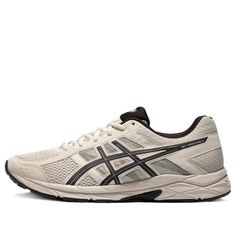 ASICS Gel-Contend 4 Marathon Running Shoes/Sneakers Casual Gray Asics Sneakers, Asics Gray Running Shoes With Cushioned Footbed, Classic Gray Running Shoes For Sports, Classic Gray Breathable Running Shoes, Vans Surf, Marathon Running Shoes, Running Shoes Sneakers, Asics Gel, Aesthetic Shoes