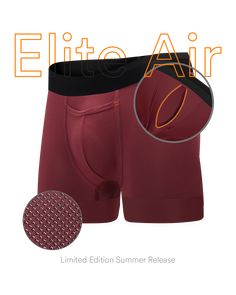 an image of men's boxer shorts with the word eli air printed on it