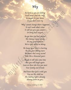 a poem written in the sky with clouds and sun shining through it's center