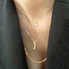 Gold Initial Necklaces Made From High Quality Real 10k Solid Gold - A True Heirloom That Can Be Passed Down For Generations!!! Guaranteed Real Solid 10k Gold, Stamped 10k Letter Length (Without Bail): 11mm Letter Pendant With Bail: 15mm Dainty 10k Solid Gold Box Chain: 0.5 Mm Length Of Chain: 18 Inches Finished With A Sturdy Solid Gold Spring Clasp. ***Clasps Are Included In The Total Leng H Initial Necklace, Gold Initial Necklaces, Gold Letter Pendants, Initial Necklaces, Gold Letter, Initial Necklace Gold, Gold Box, Gold Initial, Letter Pendants