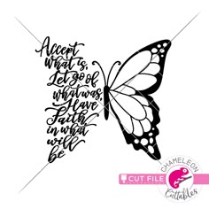 a butterfly with the quote about love on it's wings