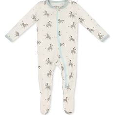 Breathable, super soft, and wildly comfy, our bamboo baby footies will keep your little one snug and stylish on all their adventures. Each footie is made with luxurious, eco-friendly viscose from bamboo fabric for all-over comfort without the negative environmental impact. | Bamboo Little | Zippered Footie, Zebra (White, Size 12-18M) | Maisonette collects the best children’s products from around the world (unlike Zulily, Etsy, The Tot, Farfetch Kids, Childrensalon, Crate and Kids, Kohls, Wayfair Playful White Footie For Playtime, White Cotton Footie For Playtime, White Cotton Footie For Sleep, Bunny Blanket, Baby Bamboo, Kids Holiday Gifts, Baby Garments, Sleepwear Dress, Swaddle Sets