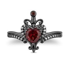 Black Themed Jewelry For Valentine's Day, Themed Black Jewelry For Valentine's Day, Red Valentine's Day Themed Jewelry, Red Themed Jewelry For Valentine's Day, Enchanted Disney, Enchanted Disney Fine Jewelry, Disney Fine Jewelry, Bridal Jewelry Collection, Diamond Fashion Rings