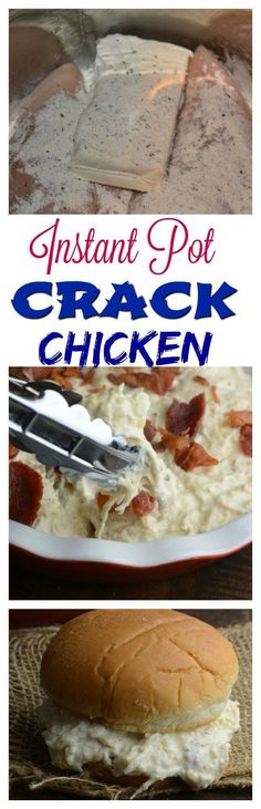 I am not a big meat eater but I could not stop eating this dish, it truly is addicting. Ranch, cheese, bacon and chicken all in one dish who could ask for more? Pressure Cooking Recipes, Crock Pot Recipes, Instant Pot Pressure Cooker, Instapot Recipes, Crock Pot Cooking, Instant Pot Chicken