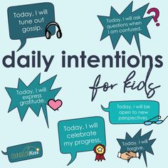 How to help kids set intentions: want to help your kids or counseling students set daily intentions? Read this to get a conversational guide to use in your mindful mornings group, morning meeting, classroom guidance, morning assembly, or just morning conversation to help kids think about their daily intentions. Begin each day with this mindfulness activity in your school counseling practice or with your kids to help kids mindfully focus on their goals for the day! - Counselor Keri Counselor Keri, Mindfulness Activity, Help Kids Focus, Morning Assembly, Elementary School Counselor, Setting Intentions, Set Intentions, Guidance Lessons