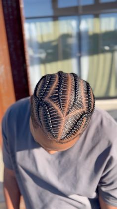 DIME 💫 | Symmetry 🖖🏾 ———————————————————————————————— #thedimeway . . . . . #barbershopconnect #blackhair #boxbraids #braider #braids... | Instagram Half Cornrows Half Box Braids Men, Men Scalp Braids, Braid Designs For Men, Future Cosmetologist, Boys Braids, Men Cornrows, Box Braids Men, Boy Braids, Toddler Hairstyles Boy