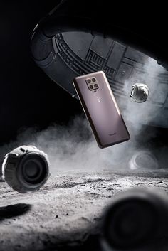 an advertisement for the new lg phone is shown