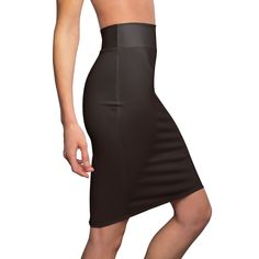 Womens Skirt. This pencil skirt is made of 88% polyester and 12% spandex. This blend gives the garment a four-way stretch which allows the fabric to stretch both width- and length-wise. The garment has a slight tapering along the outer thigh. Pair this skirt with your favorite accessories for a look that is both stylish and trendy. Look good and feel great. This skirt is a perfect addition to any wardrobe collection or to give as a gift. .: Material: 88% polyester, 12% spandex.: Elastic waistban Body Inspired, Navy Blue Pencil Skirt, Brown Pencil Skirt, Green Pencil Skirts, Mini Pencil Skirt, Womens Pencil Skirts, Black Pencil Skirt, Black Pencil, Skirts Online