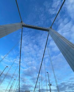 looking up at the underside of a bridge