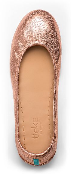 Rose Gold Glam Tieks are the essence of sophistication, and their unique texture makes them the perfect choice for any ensemble! Elegant Pink Flats With Removable Insole, Chic Leather Ballet Flats For Wedding, Elegant Pink Ballet Flats For Party, Pink Elegant Ballet Flats For Formal Occasions, Elegant Pink Ballet Flats For Formal Occasions, Elegant Pink Evening Flats, Elegant Pink Flats For Wedding, Elegant Pink Wedding Flats, Wedding Shoes Gold