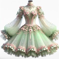 Cute Fairy Dress Aesthetic, Fairy Dresses Aesthetic, October Outfits, Magical Dress, Dress Fairy, Beautiful Long Dresses, Goddess Costume, Homecoming Outfits, Korean Fashion Dress