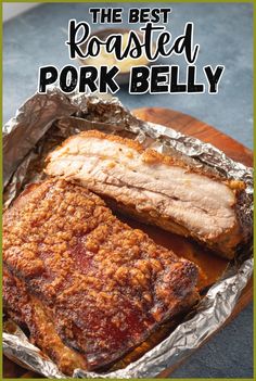 the best roasted pork belly recipe is easy to make and so delicious it can be made in less than 30 minutes