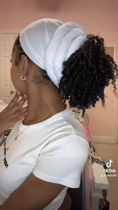 Unique Space Buns to Elevate Your Style Updo Cabello Natural, Mini Twists Natural Hair, Space Bun, Natural Hair Bun Styles, Quick Natural Hair Styles, Hair Wrap Scarf, Space Buns, Hair Scarf Styles