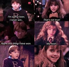 harry potter and hermione's hogwarts friends in harry potter quotes