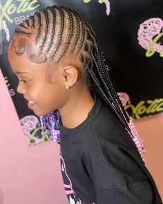 Hairstyle Little Black Girls Braids, Black Lil Girl Braided Hair Styles, Hair Styles For Girls Kids Black, Hairstyles For Little Black Girls Easy Braided, Cute Straight Back Hairstyles, Cute Braided Hairstyles For Kids Valentines Day, Simple Plait Hairstyles, Cute Kids Hairstyles Braids, Back To School Little Black Girls Hairstyles