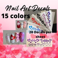 Heart Outline, Outline Designs, Laptop Keyboard, Nail Decals, Base Coat, May 31, Nail Stickers, Top Coat, Gel Polish