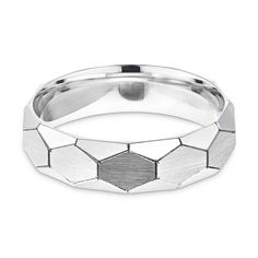 Our Falcon Men's Wedding Band is a modern diamond carved design that features a satin finish pattern with high polish beveled edge that makes it stand out. | Larger ring width (5-8mm) may require a larger ring size.Please call if you need additional sizing.This band can be customized to accommodate any specification for finishes or band width; please contact us if you are interested in any options that are not shown. | Popular Finishes: Satin Stone Cross Satin Sand Blast Wire Matt Hammer Stone Cross, The Falcon, Carved Designs, Large Ring, Easy Gifts, Beveled Edge, Mens Wedding Bands, Wedding Men, Satin Finish