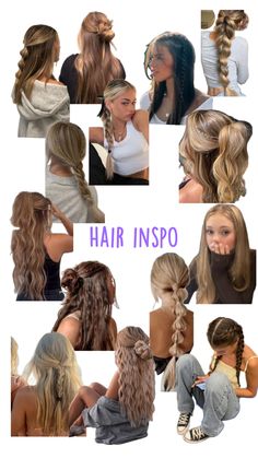 Blonde Hair Inspiration, Hairdo For Long Hair, Hair Stylist Life, Easy Hairstyles For Long Hair