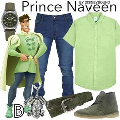 an image of prince naven from disney's princess and the frog movie costume