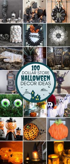 the top 100 dollar store halloween decor ideas