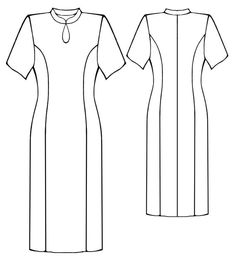 Effortless elegance at your fingertips, this dress boasts a flattering drop closure design, accentuating your curves and showcasing your personal style.. #PDF #Dress #Patterns Cotton Shirt Patterns For Women, Dress Template, Princess Dress Patterns, Shirt Patterns For Women, Shirt Patterns, Sewing Patterns Free Women, Princess Seam Dress