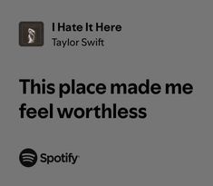 I Hate It Here I Hate It Here, Song Lyric Quotes, Lyrics Aesthetic