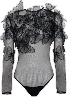 Elegant Spring Party Bodysuit, Elegant Party Bodysuit For Spring, Elegant Spring Bodysuit With Sheer Sleeves, Fitted Summer Evening Bodysuit, Summer Evening Fitted Bodysuit, Fitted Summer Bodysuit For Evening, Fitted Bodysuit For Evening In Summer, Long Sleeve Bodysuit For Spring Evenings, Spring Evening Long Sleeve Bodysuit