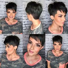 Pixie Mullet, Pixie Wig, Short Hair Images, Wig Blonde, Short Sassy Hair