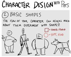 an image of character design with tips