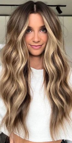 Blonde Hairstyle, Bronde Hair, Dirty Blonde Hair, Styles Ideas, Brown Blonde Hair, Long Blonde